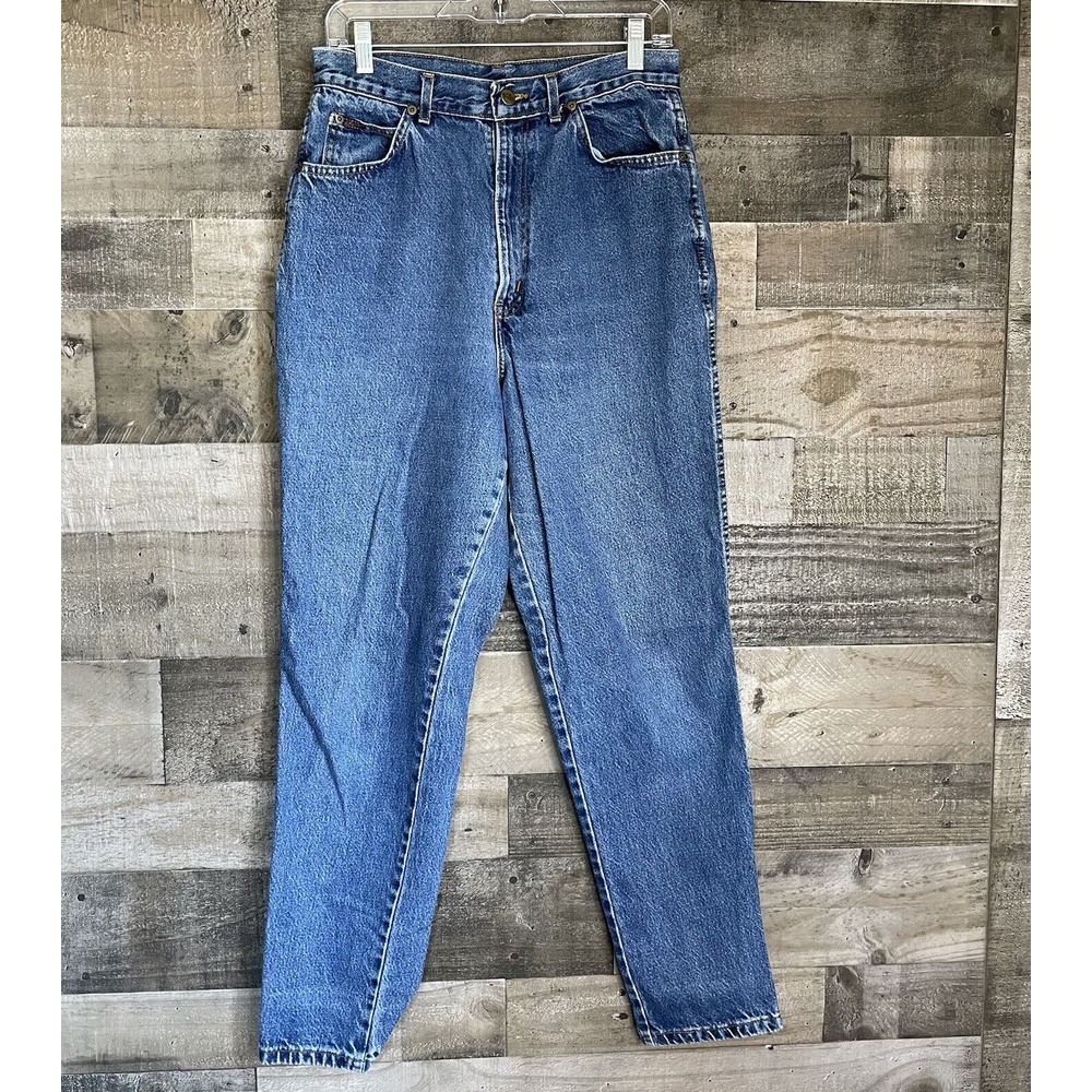VTG Chic Jeans Womens 14‎ Mom High Rise 80s 90s Medium Wash Blue Denim Tapered